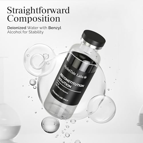 Reconstitution Solution – Deionized Water with 0.9% Benzyl Alcohol | for Research Use Only