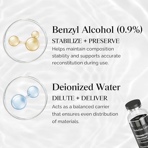Reconstitution Solution – Deionized Water with 0.9% Benzyl Alcohol | for Research Use Only
