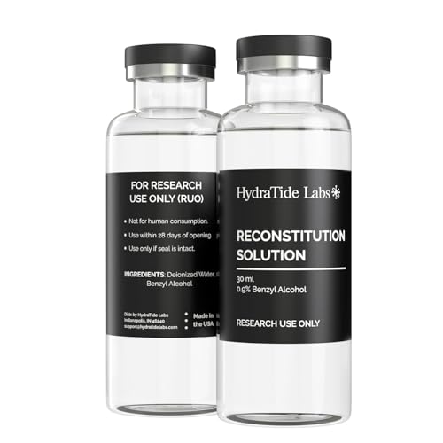 Reconstitution Solution – Deionized Water with 0.9% Benzyl Alcohol | for Research Use Only